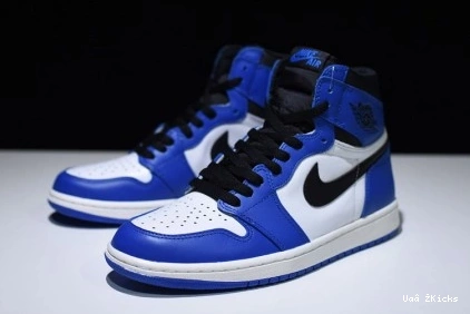 Game Retro Breathable 1 555088- 327 Jordan High Royal 314 0813